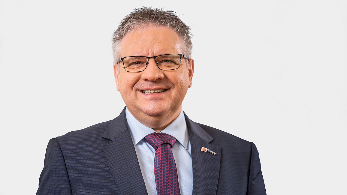 Mathias Neuser, Versichertenvertreter im Vorstand der BG BAU