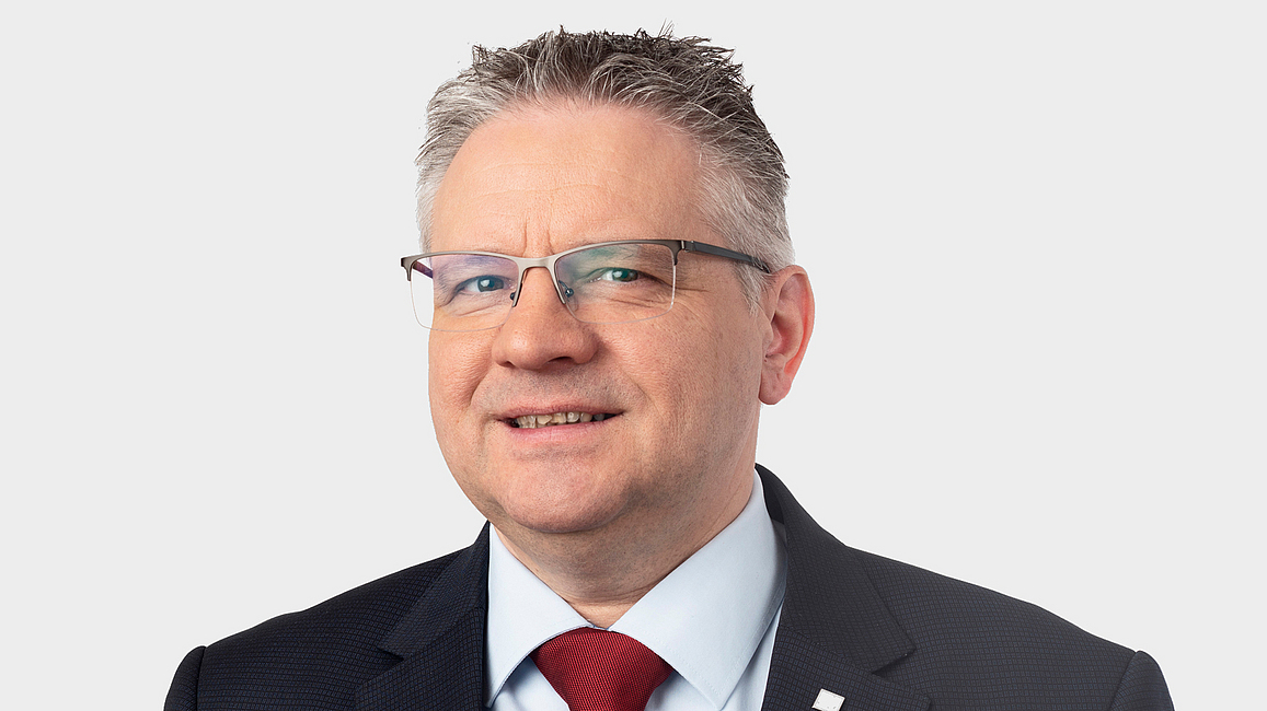 Amtierender Vorstand der BG BAU Mathias Neuser